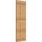 Ekena Millwork Joined Board-n-Batten Shutters, Rough Sawn Western Red Cedar, 26 7/8W x 77H, PR RBJ06S26X077RWR - alternate 4